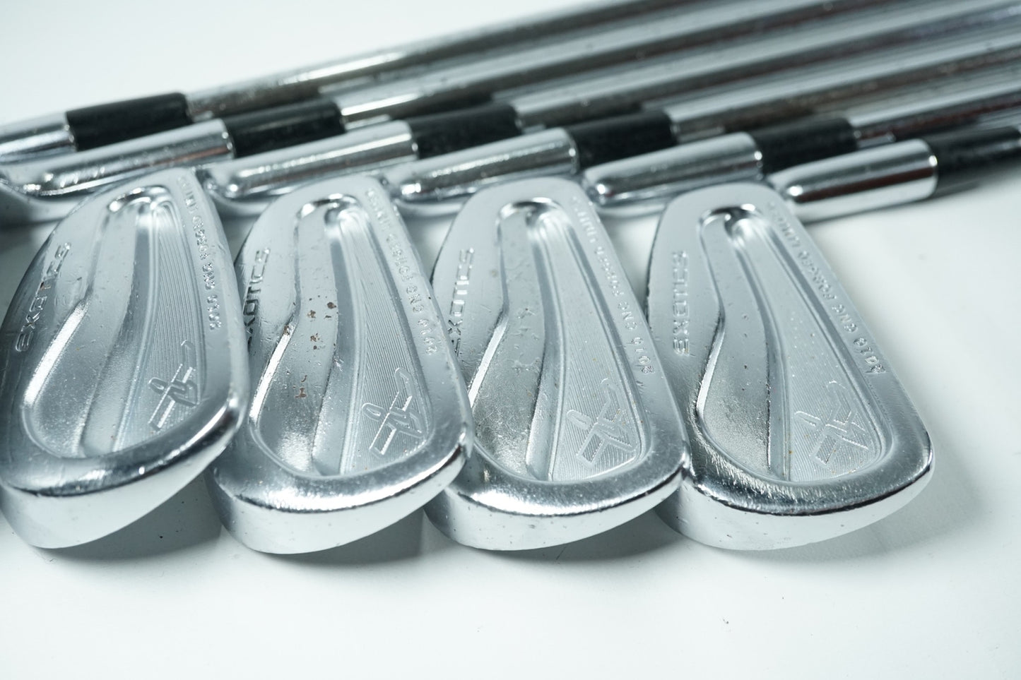 Tour Edge Exotics 5-PW / Extra Stiff Flex Steel Shafts / New Grips