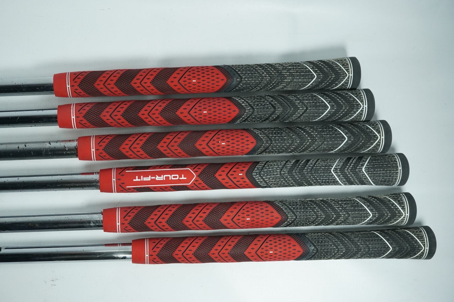 Tour Edge Exotics 5-PW / Extra Stiff Flex Steel Shafts / New Grips