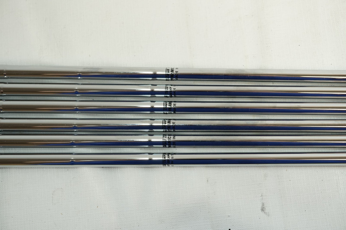 True Temper 40" Shafts x6 / Regular Flex Steel / 0.335 / New