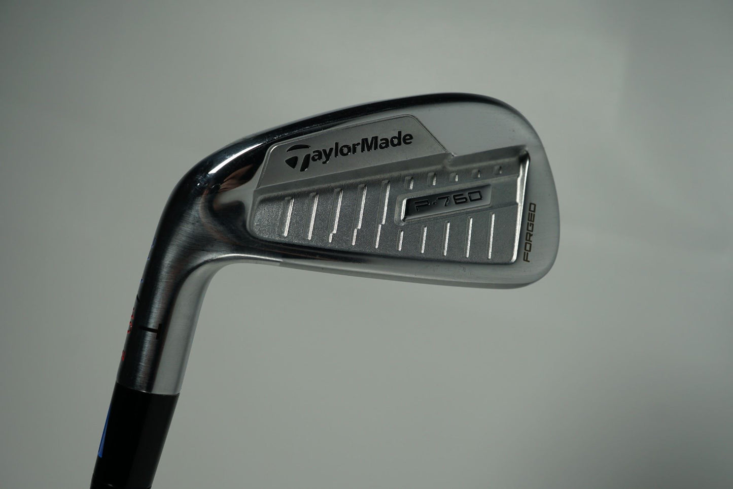 Taylormade P760 7 Iron / Regular Flex Steel Shaft / Left Handed / Ex Demo