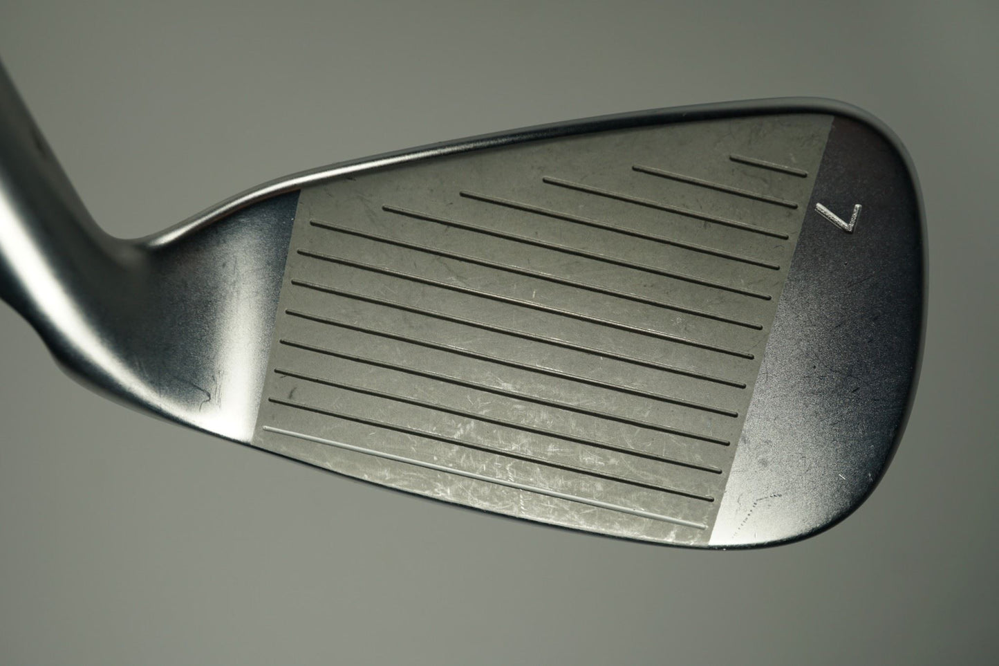 Ping G410 7 Iron / Green Dot / Regular Flex Graphite Shaft / Ex Demo / Left Hand