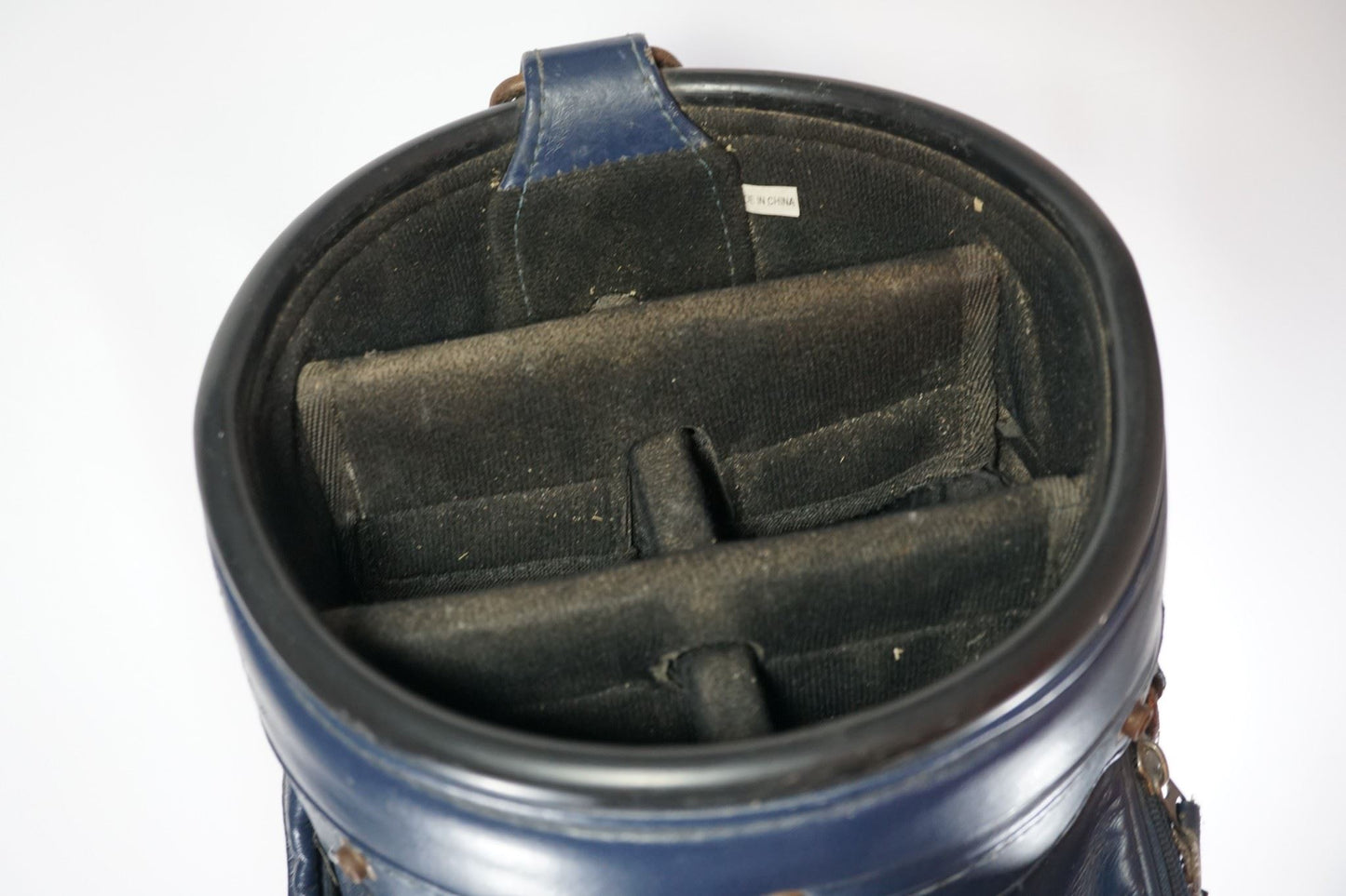 Ben Sayers Vintage Cart Bag / Red, White and Blue