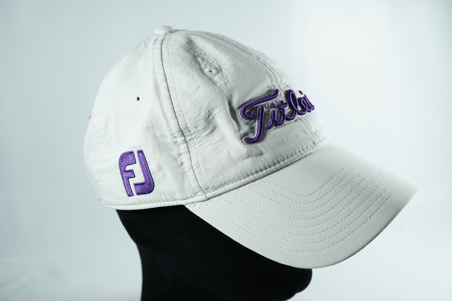 Titleist Pro V1 FJ Golf Hat / White and Purple