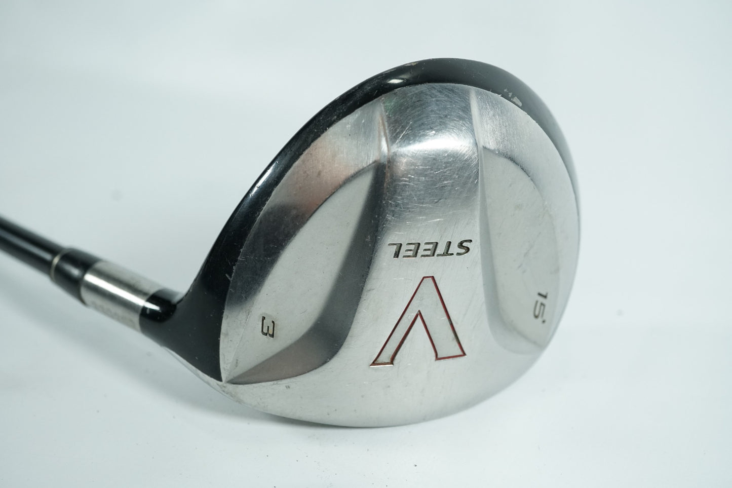 Taylormade V Steel 3 Wood 15° / Stiff Flex Graphite Shaft / New Grip