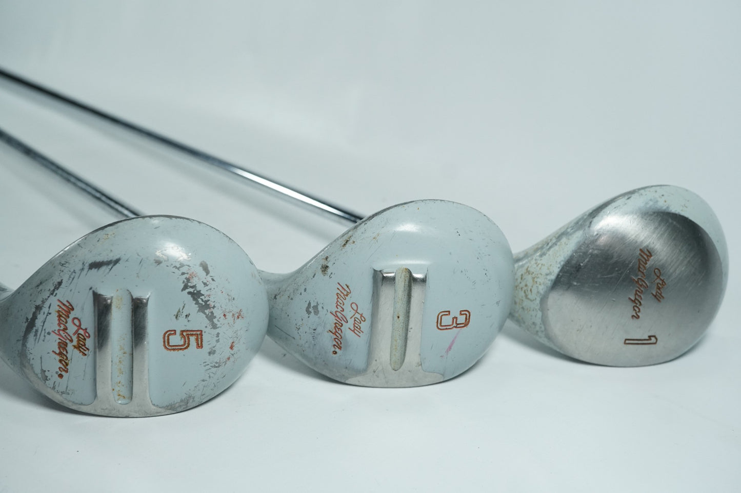MacGregor Lady 1, 3 and 5 Woods / Ladies Flex Steel Shafts
