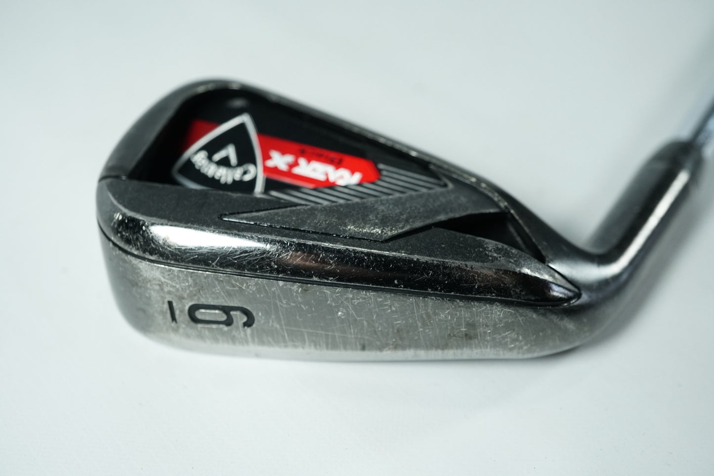 Callaway RAZR X Black 6 Iron / Uniflex Steel Shaft / Left Handed