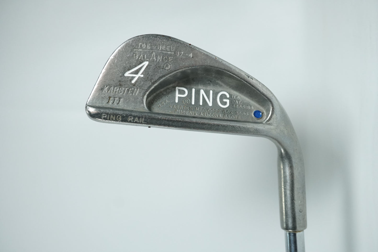 Ping Karsten 3 4 Iron / Blue Dot / Steel Shaft / New Grip