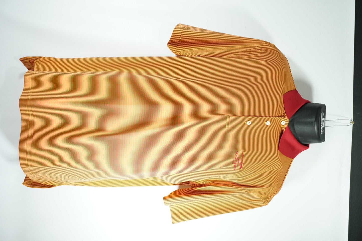 Peter Millar Summer Comfort Polo and Hat / Medium / Orange and Red / New