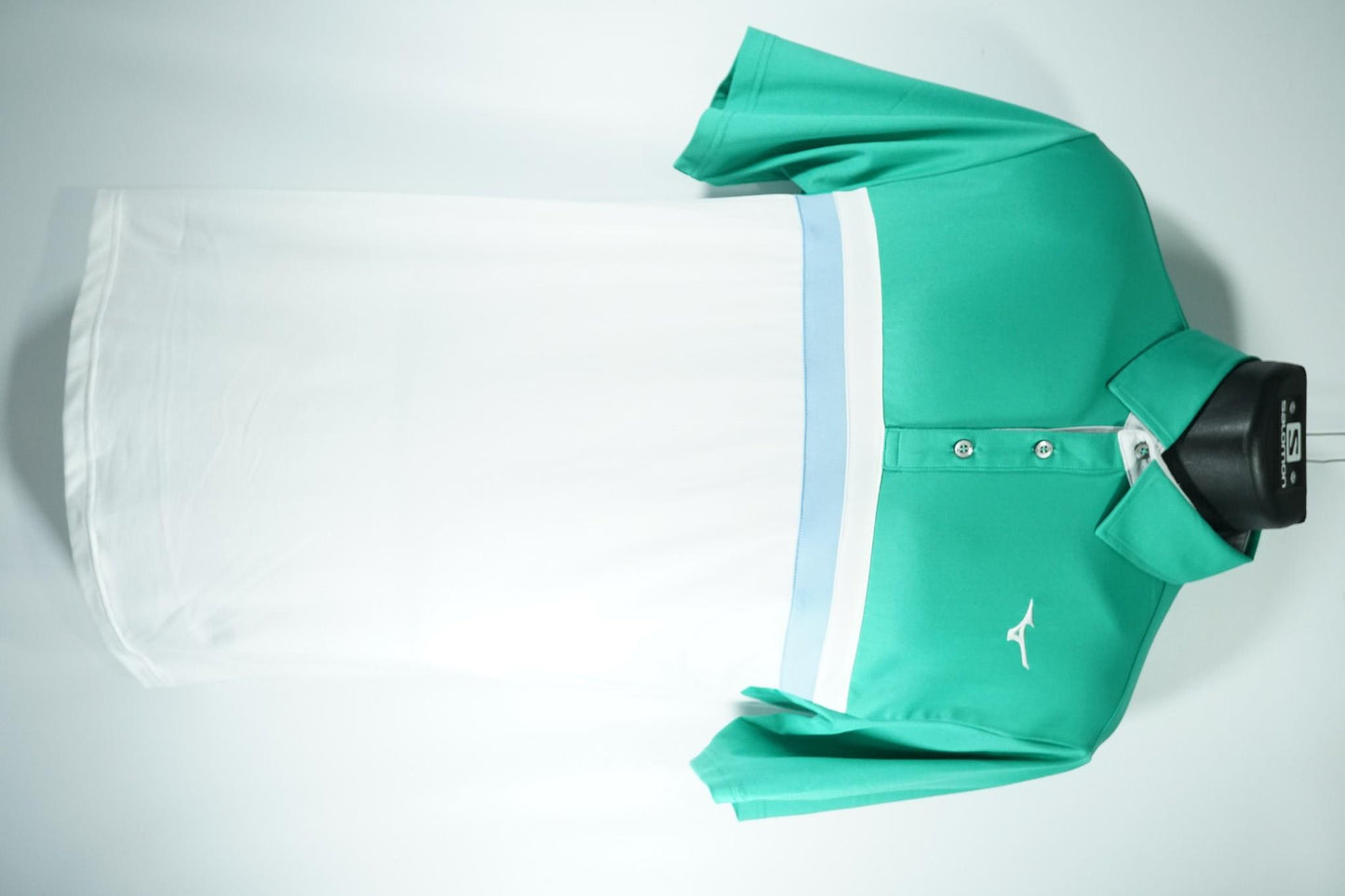 Mizuno Golf Polo / M / Green and White 2