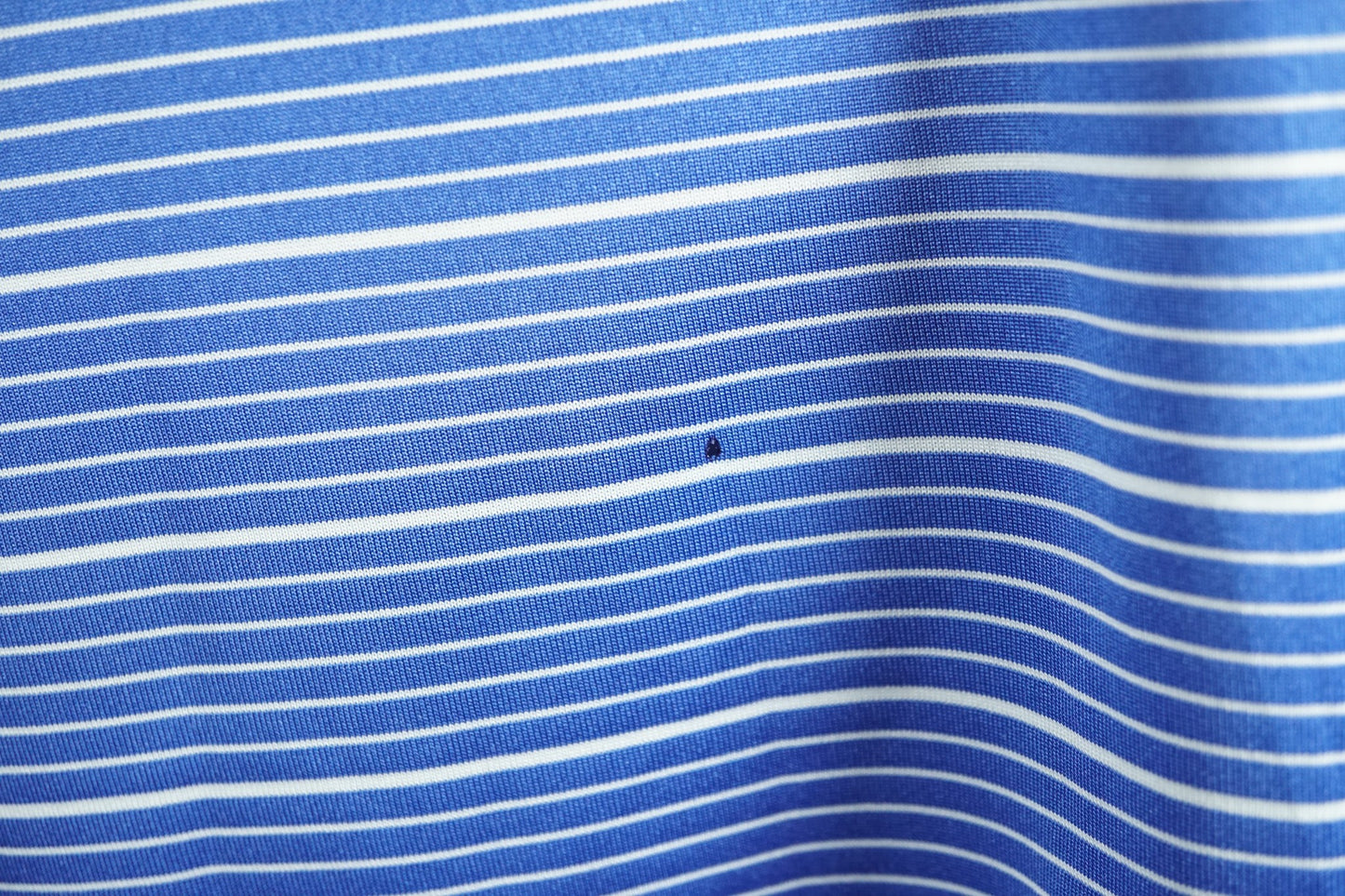 Adidas Golf Polo / L / Blue and White