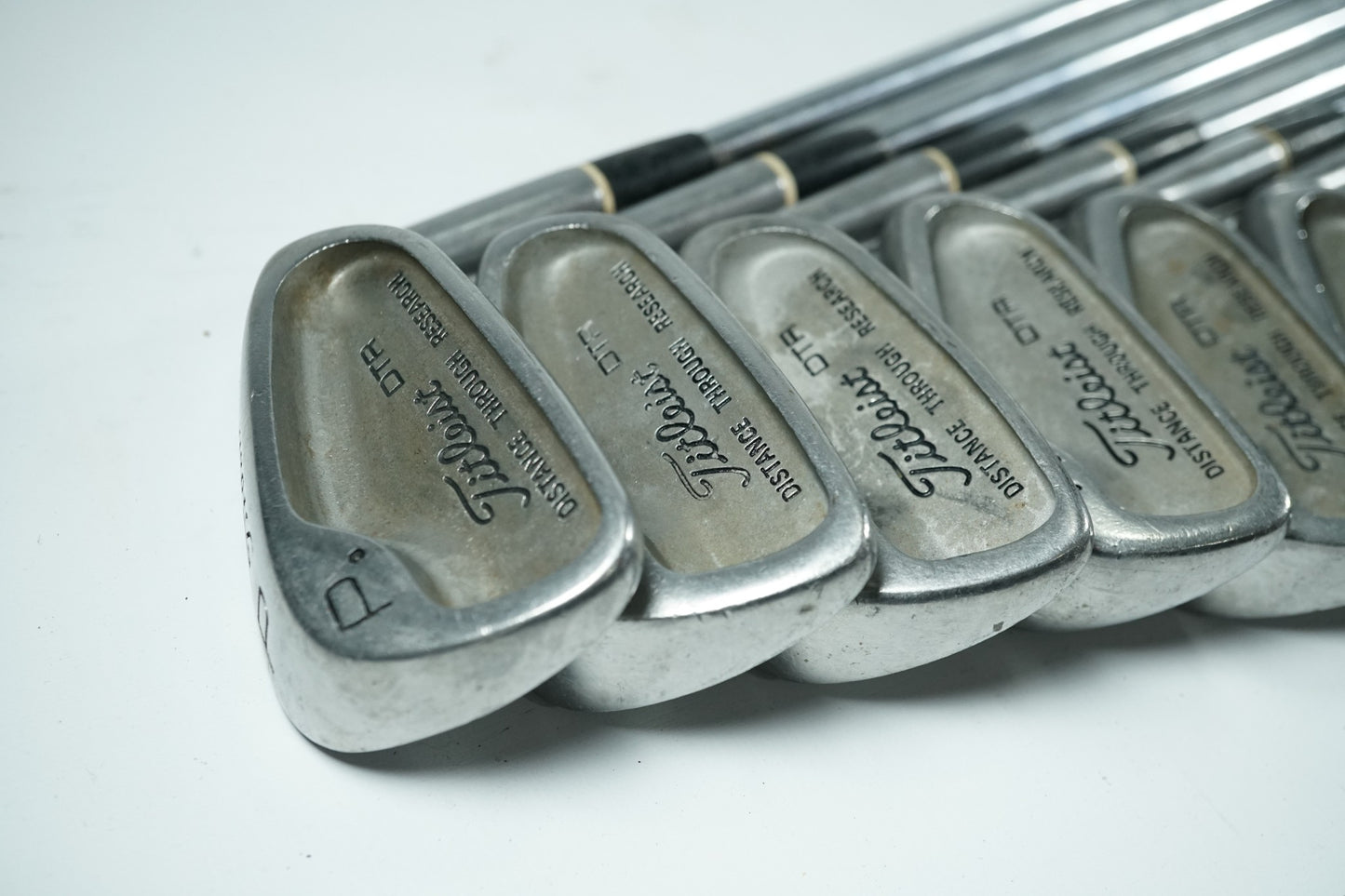 Titleist DTR 3-PW / Regular Flex Steel Shafts / New Grips