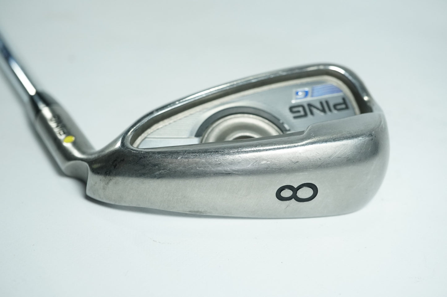Ping G Series 8 Iron / Yellow Dot / Regular Flex Steel Shaft