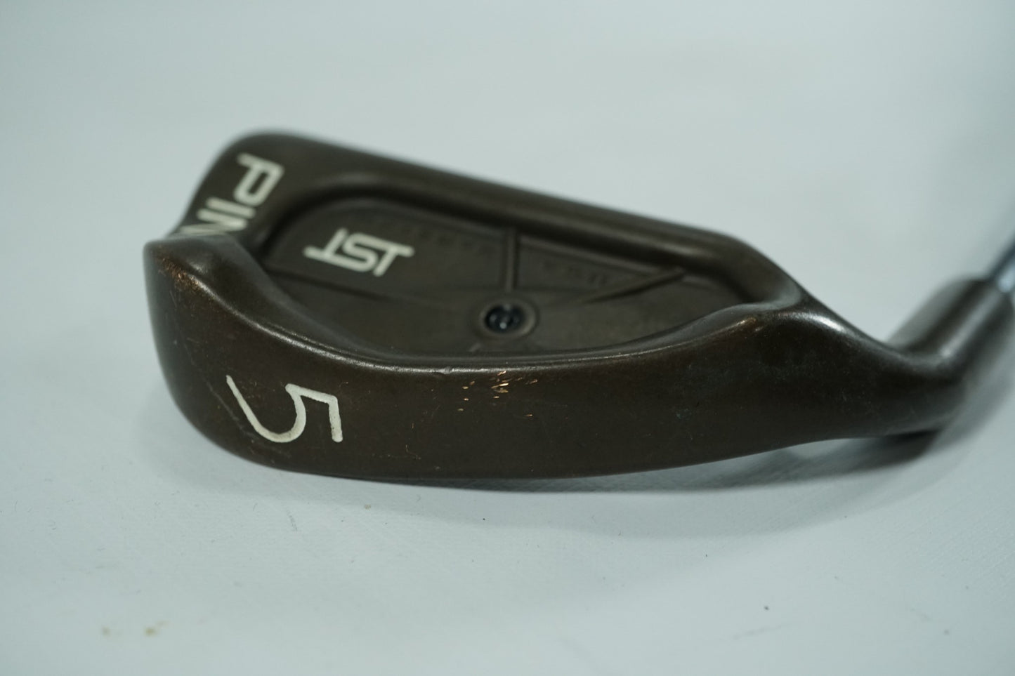 Ping ISI BeCu 5 Iron / Black Dot / Stiff Flex Steel Shaft / New Grip / Left Hand