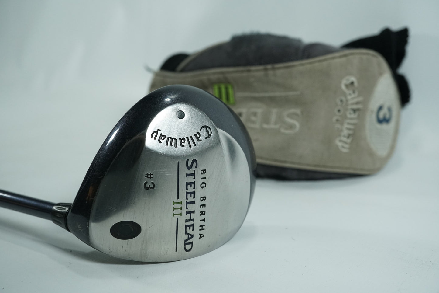 Callaway Big Bertha Steelhead 3 3 Wood / Firm Flex Graphite Shaft / New Grip
