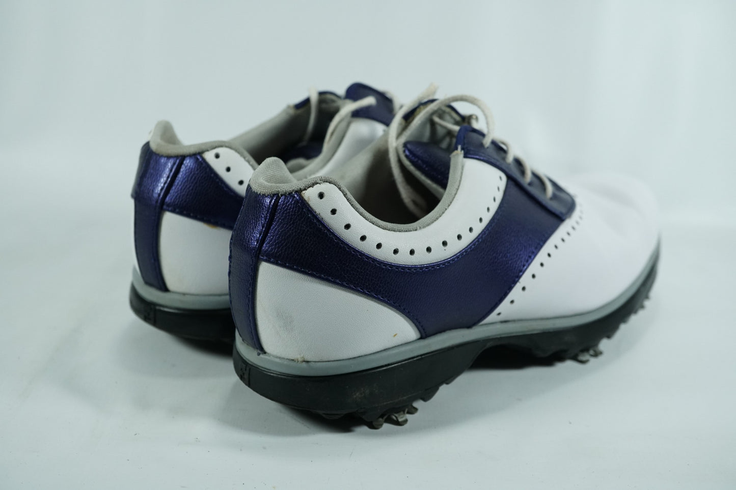 Footjoy eMerge Golf Shoes / Ladies Size 4.5 UK / White and Blue