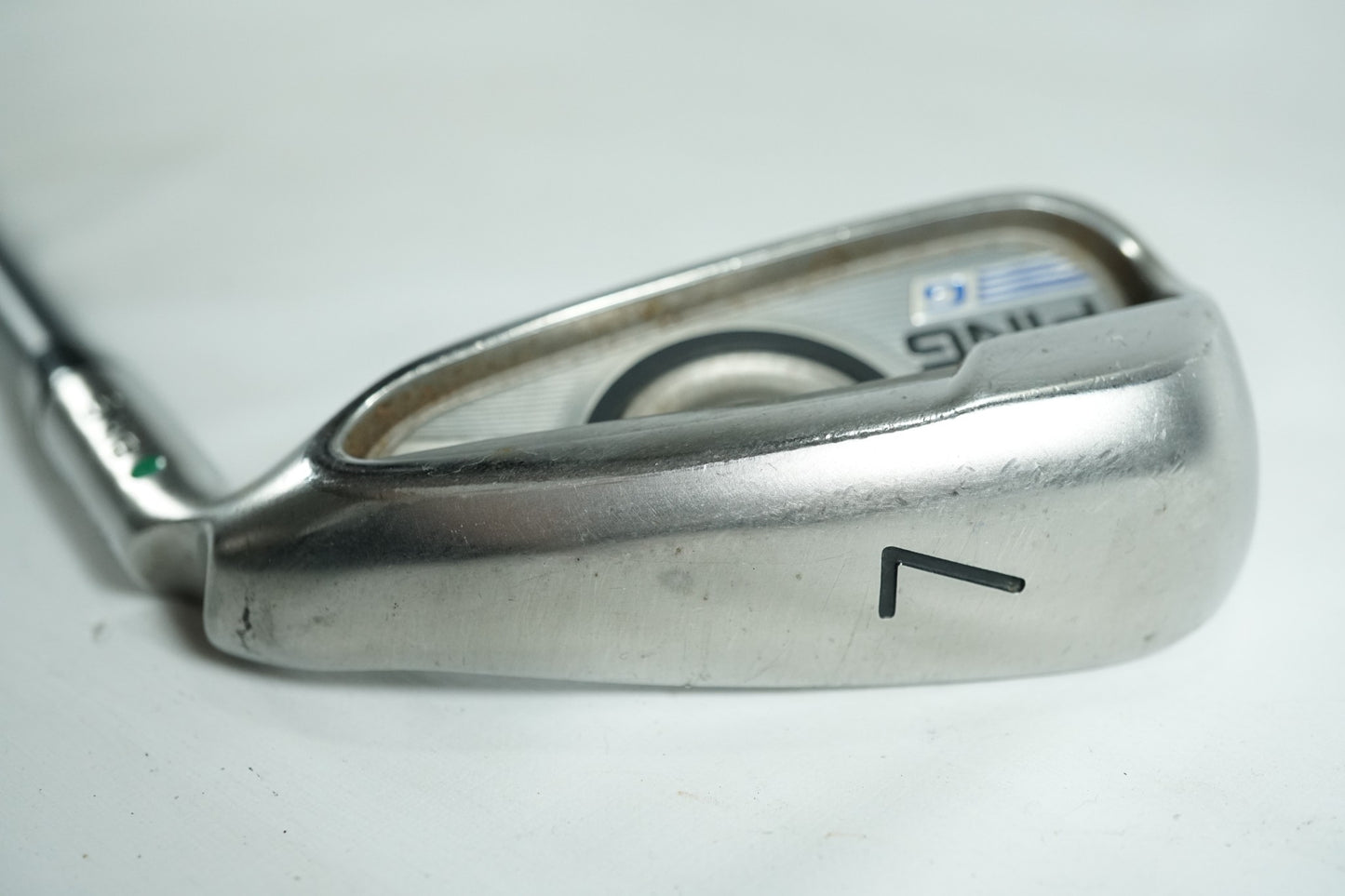 Ping G Series 7 Iron / Green Dot / Senior Flex Graphite Shaft