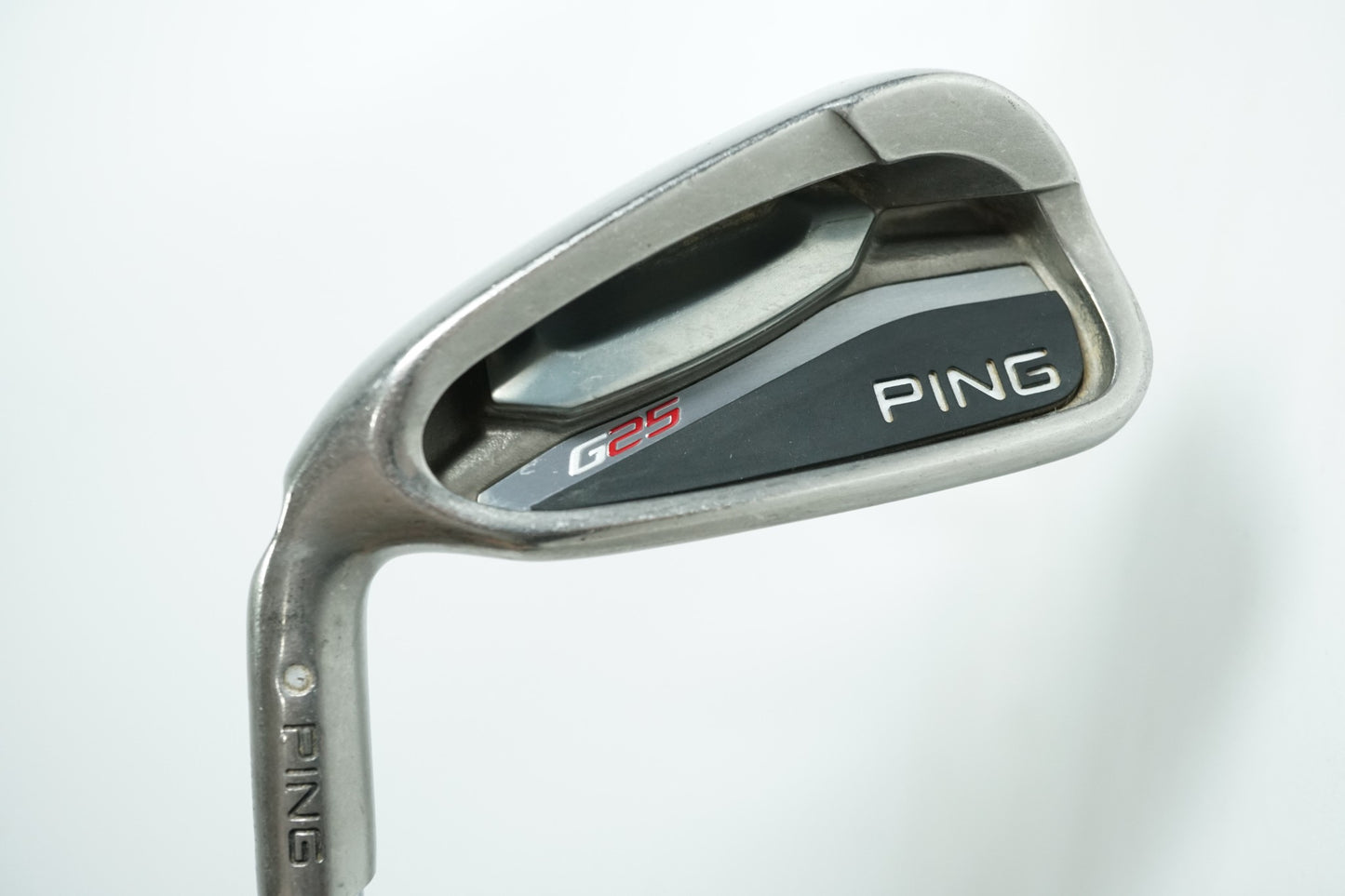 Ping G25 6 Iron / White Dot / Regular Flex Steel Shaft / Left Handed