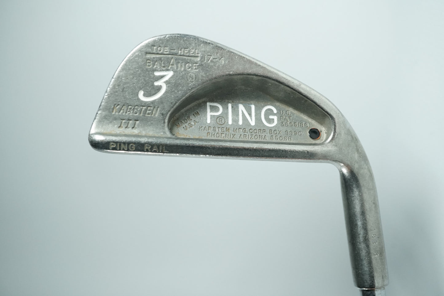 Ping Karsten 3 3 Iron / Steel Shaft / New Grip