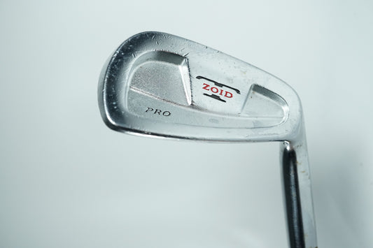 Mizuno TZoid Pro 9 Iron / Stiff Flex Steel Shaft  / New Grip