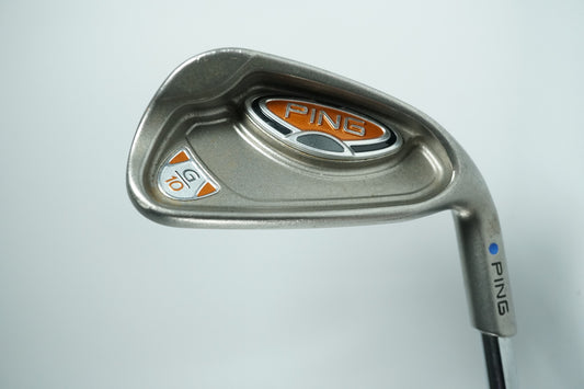 Ping G10 7 Iron / Blue Dot / Ex Demo / Stiff Flex Steel Shaft