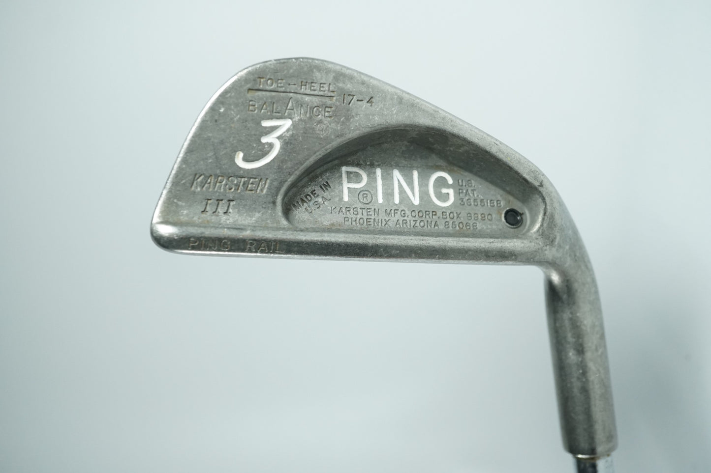 Ping Karsten 3 3 Iron / Black Dot / Steel Shaft