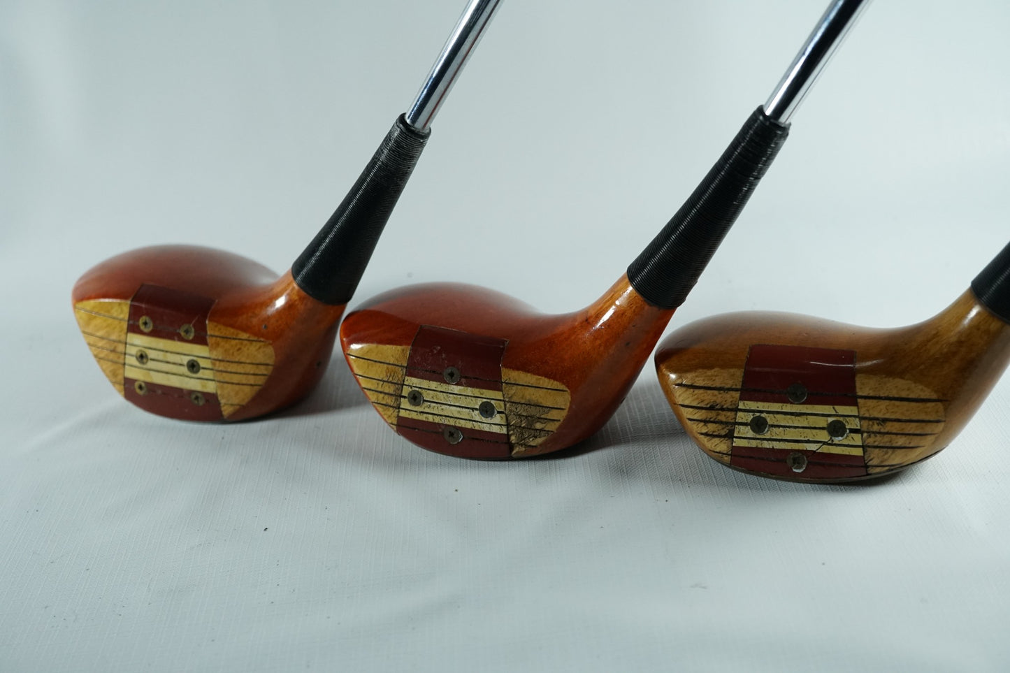 Maxfli Driver, 3 and 5 Wood / Steel Shafts / New Grips