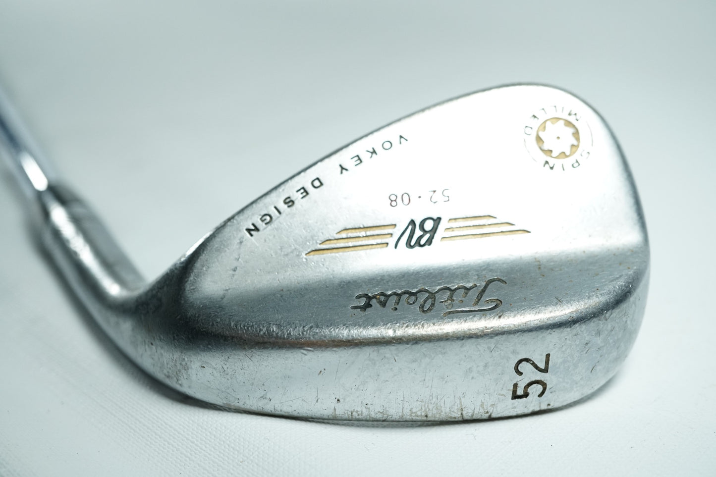 Titleist Vokey Spin Milled 52° Gap Wedge / Steel Shaft / 101124359