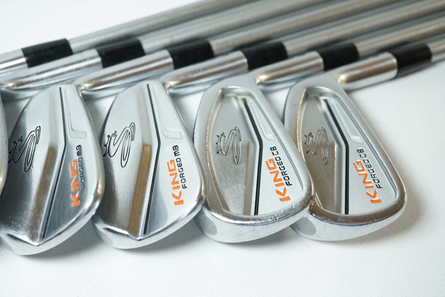 Cobra Forged MB and CB Combo Irons / 5-PW / Stiff Flex Steel Shafts