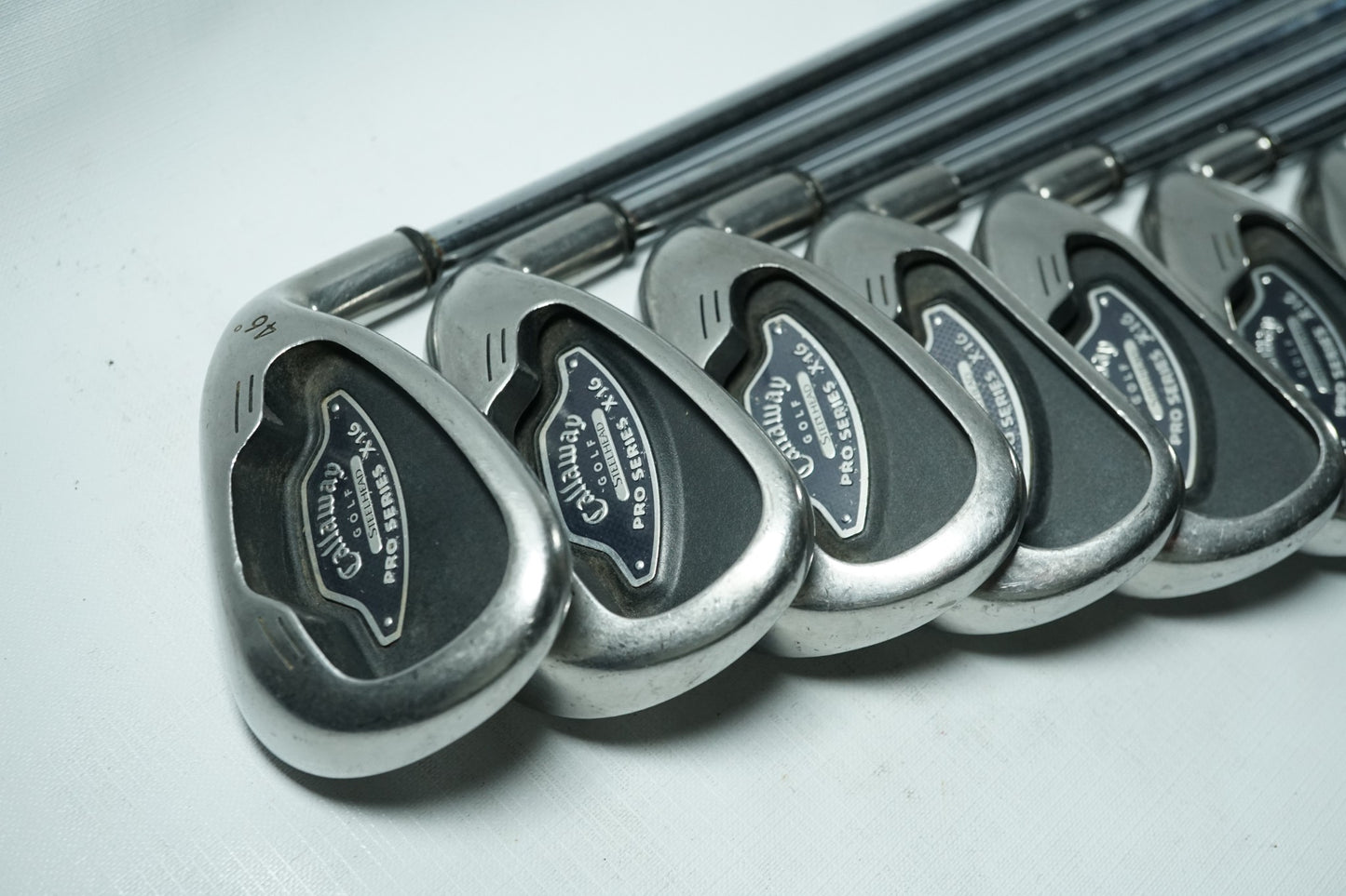 Callaway Steelhead X16 Pro Series Irons / 3-PW / Stiff Flex Steel Shafts