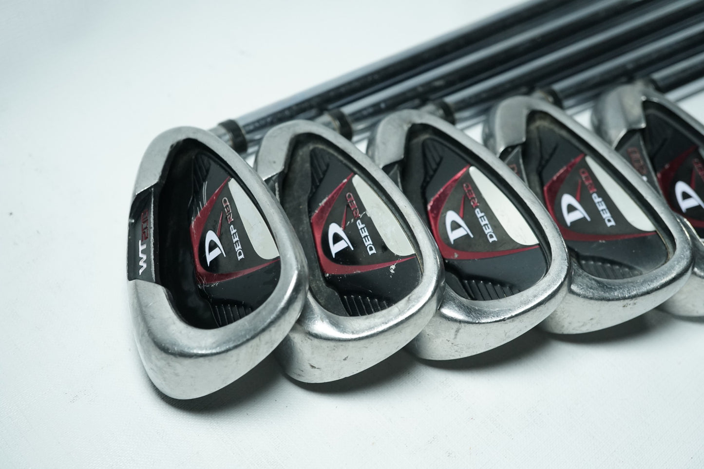 Wilson Deep Red WT200 Irons / 6-PW / Steel Shafts / New Grips
