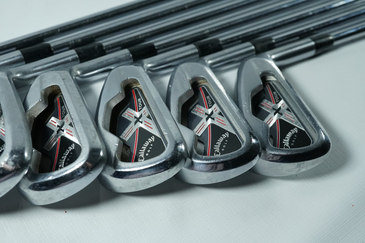 Callaway X Tour Irons / 4-PW / Steel Shafts / New Grips