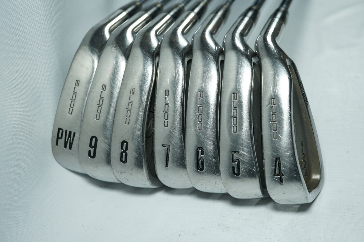 Cobra Oversize Irons / 4-PW / Regular Flex Steel Shafts