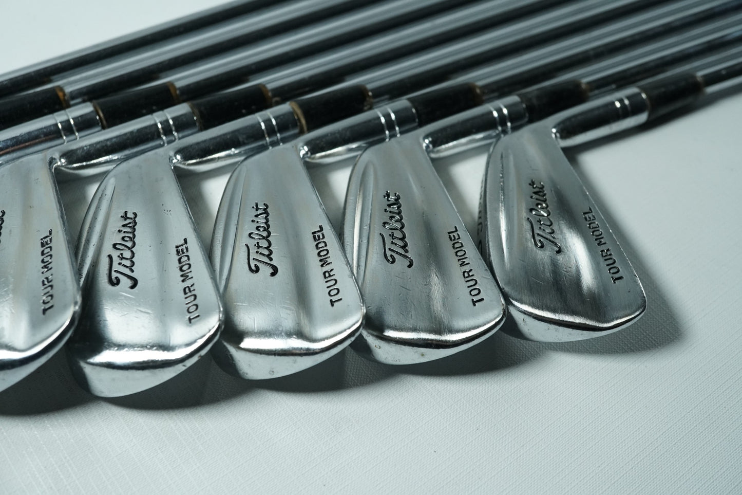 Titleist Tour Model Irons / 3-PW / Regular Flex Steel Shafts / New Grips