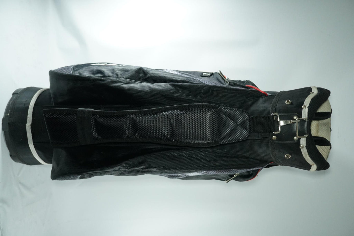 Fazer Cart Bag / Black, White and Red / With Rainhood