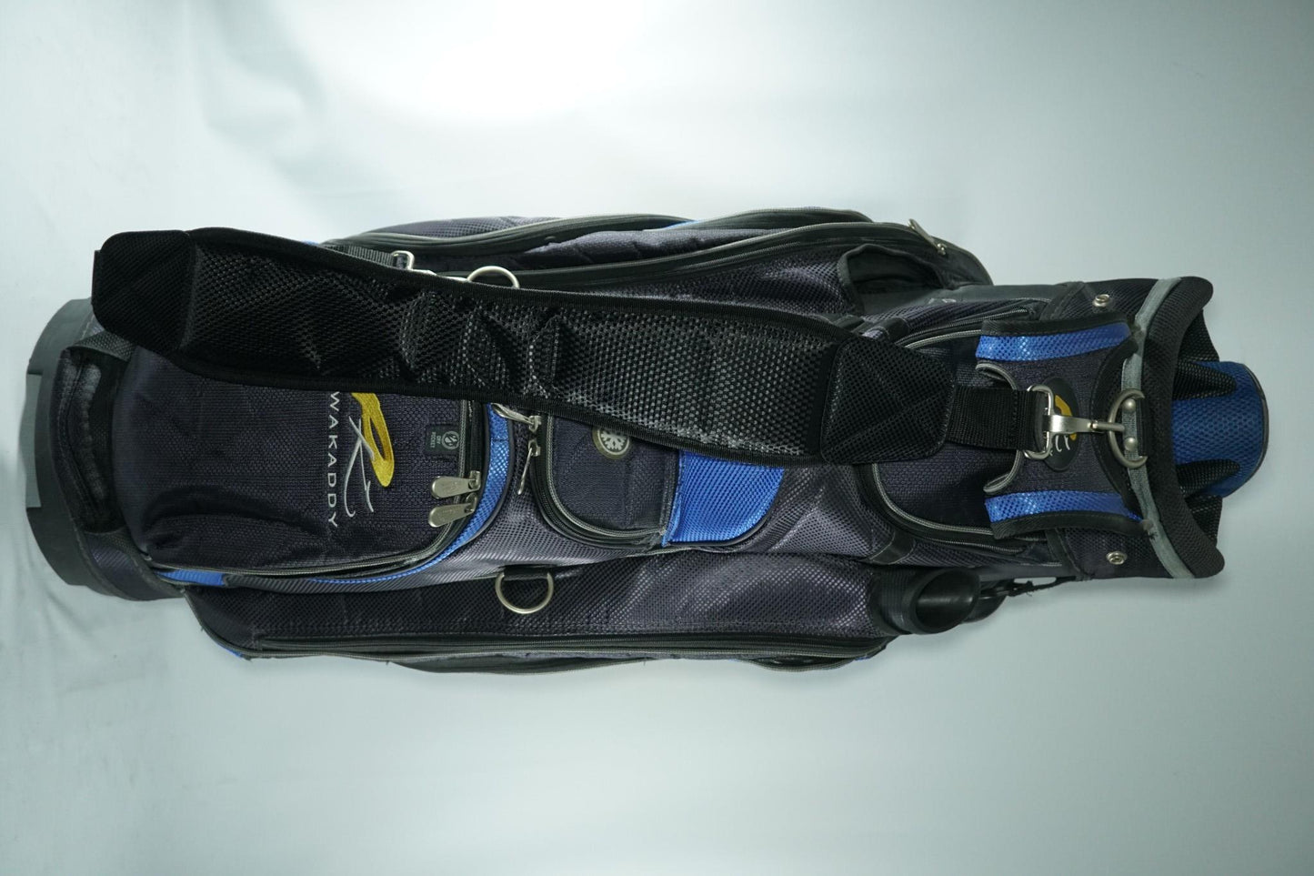 Powakaddy Cart Bag / Black and Blue / With Rainhood