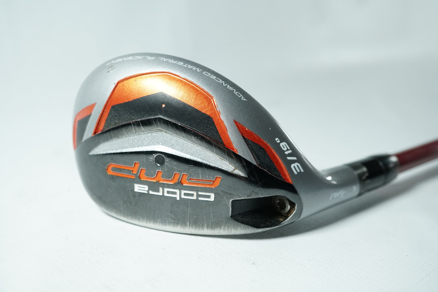 Cobra Amp 3 Hybrid 19° / Stiff Flex Graphite Shaft / Left Handed