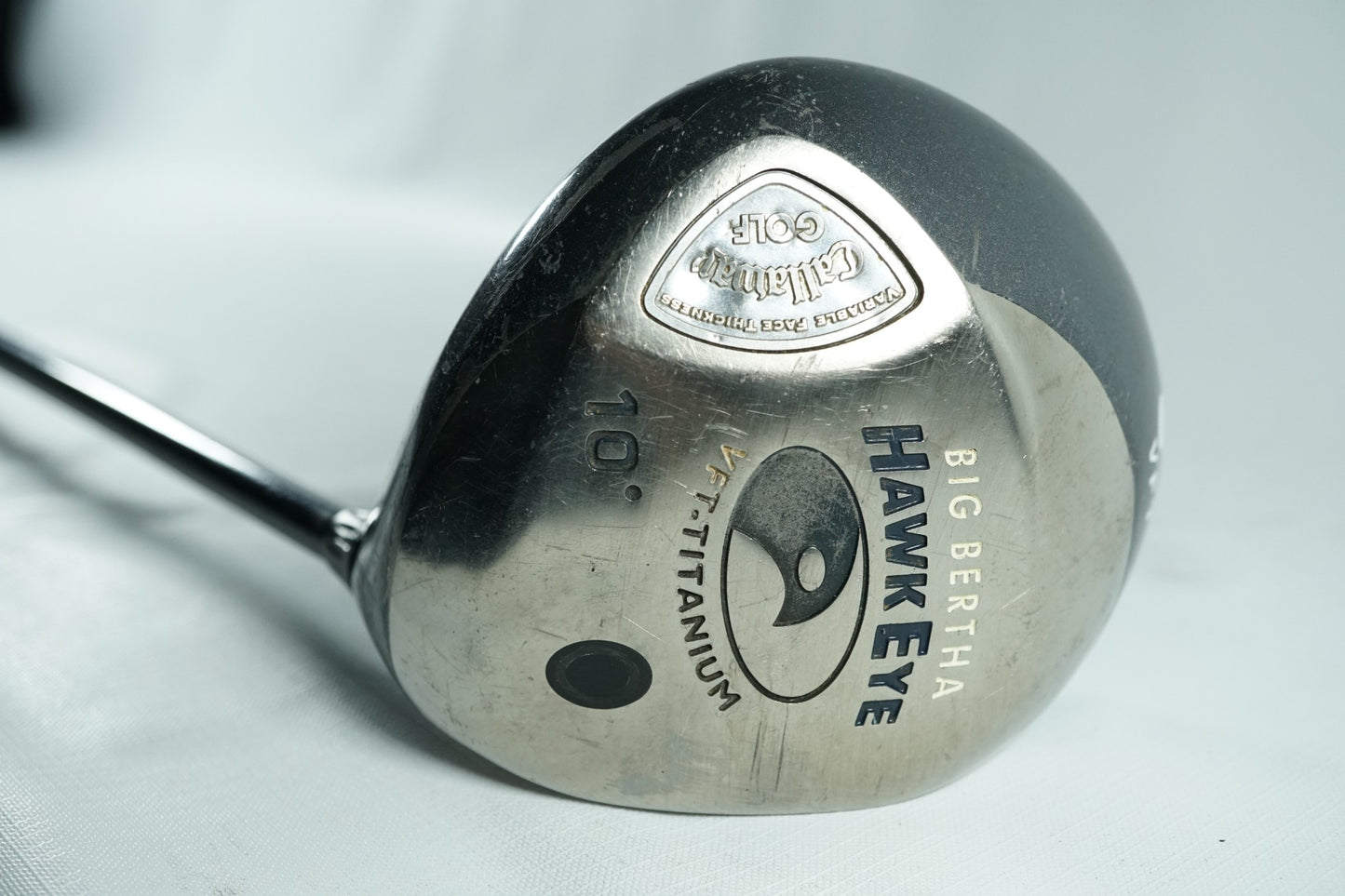 Callaway Big Bertha Hawkeye VFT Driver 10° / Firm Flex Graphite Shaft / New Grip