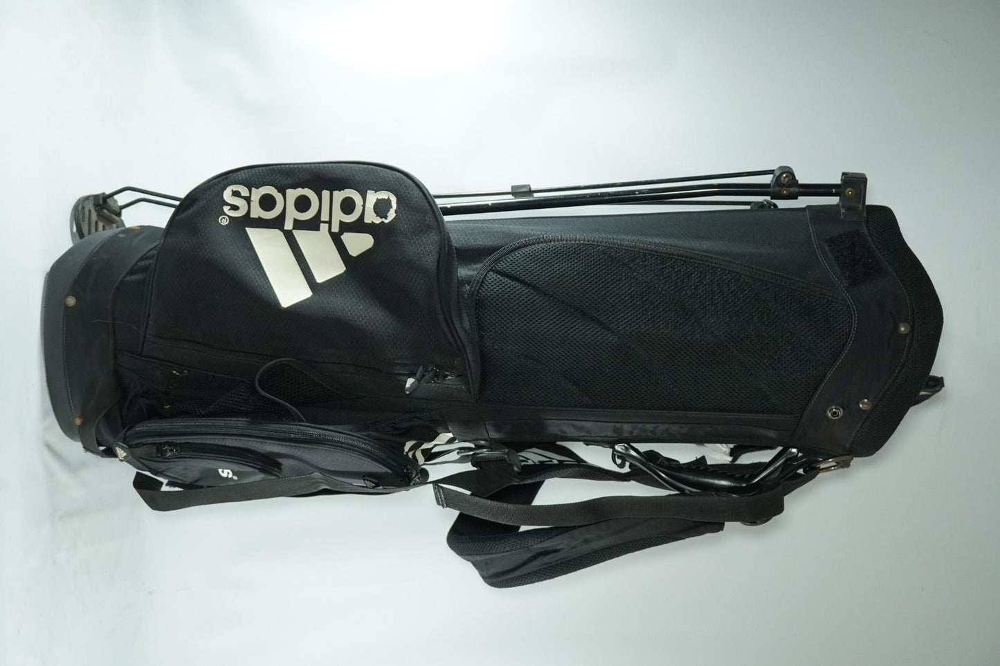 Adidas Stand Bag / Black and White / With Rainhood