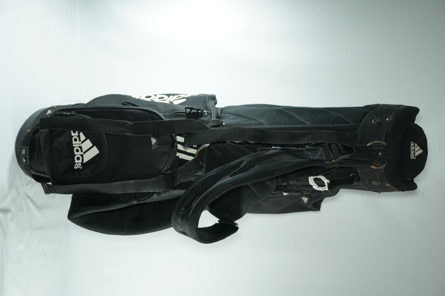 Adidas Stand Bag / Black and White / With Rainhood
