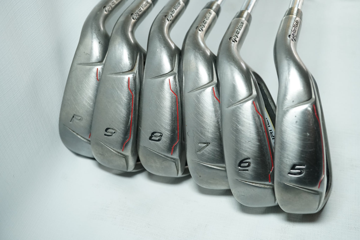 Taylormade Burner OS Irons / 5-PW / Regular Flex Steel Shafts / New Grips