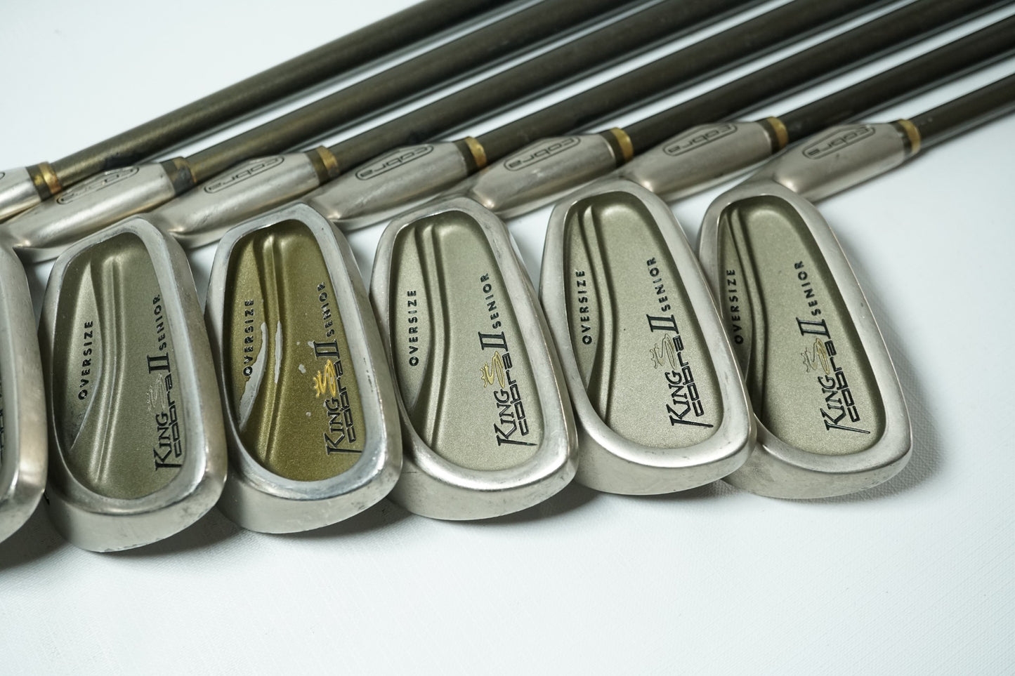 Taylormade Burner OS Irons / 5-PW / Regular Flex Steel Shafts / New Grips