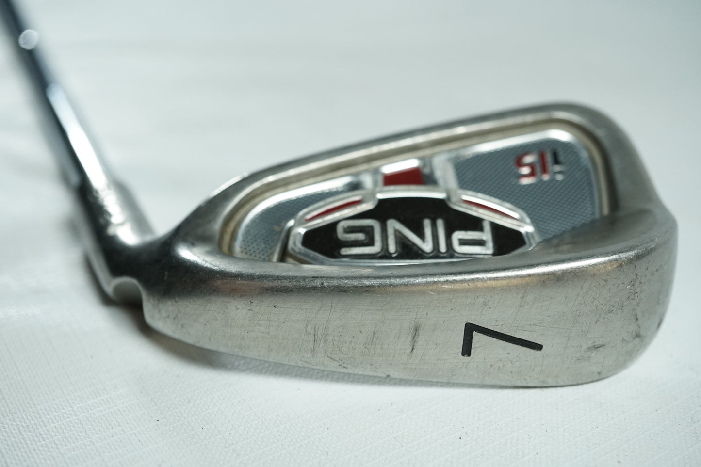 Ping i15 7 Iron / White Dot / Steel Shaft
