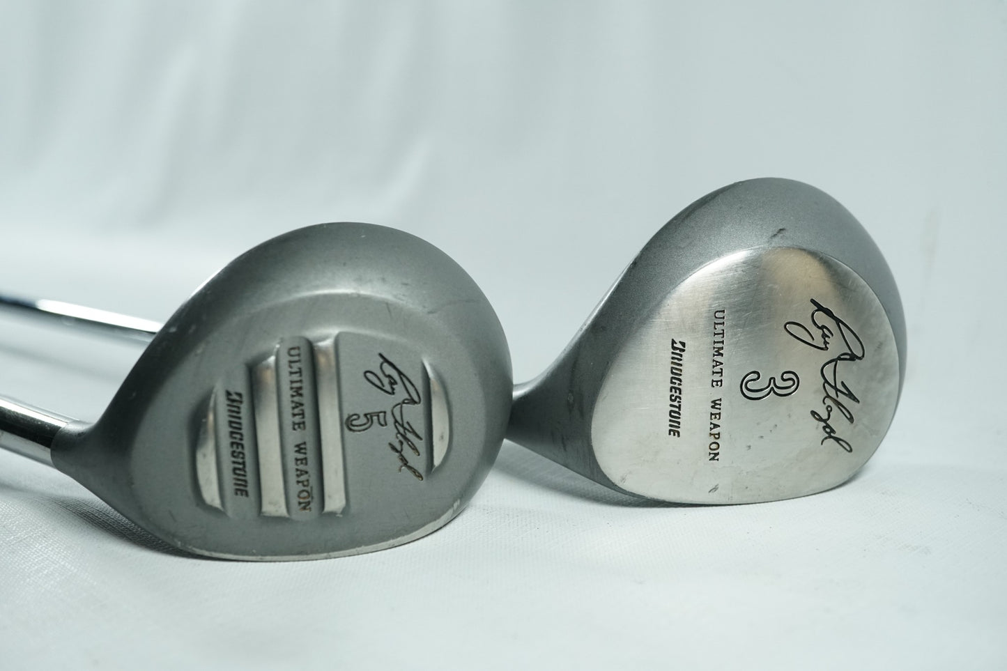 Bridgestone Ultimate Weapon 3 and 5 Woods / Regular Flex Steel Shafts