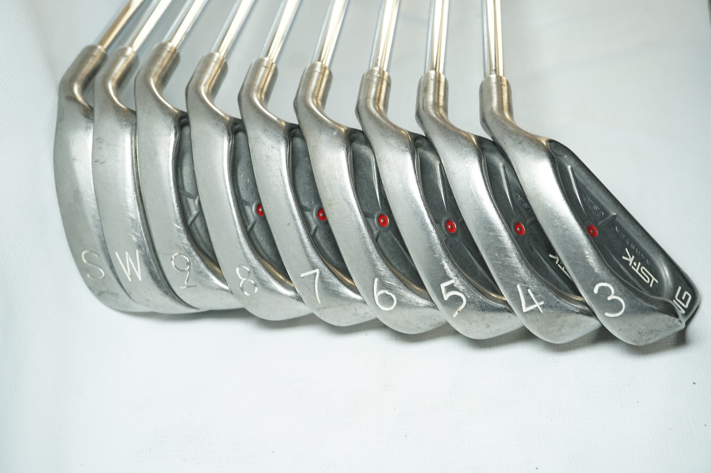 Ping ISI.K Irons / Red Dot / 3-SW / Stiff Flex Steel Shafts
