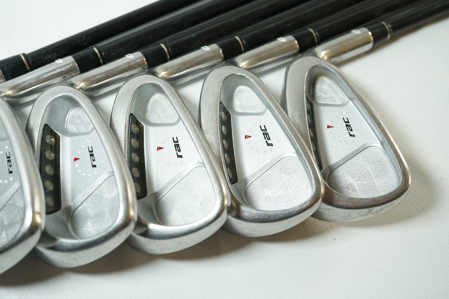 Taylormade RAC OS Irons / 5-PW / Stiff Flex Graphite Shafts