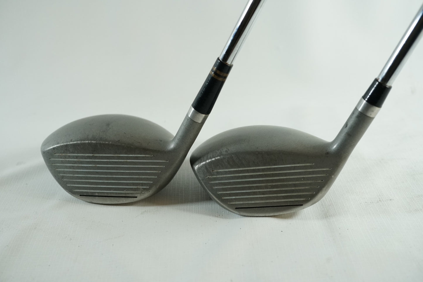 MacGregor MC500 3 and 5 Woods / Steel Shafts / New Grips