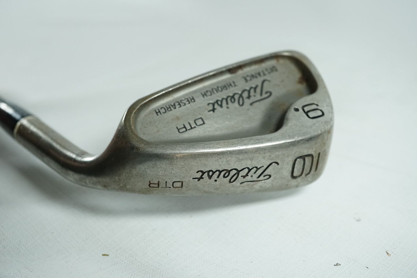 Titleist DTR 9 Iron / Firm Flex Graphite Shaft / New Grip