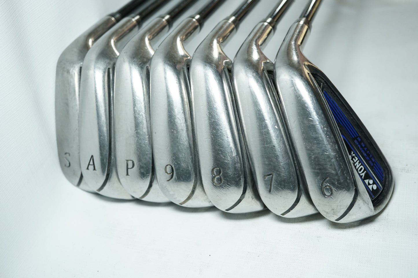 Yonex Ezone Elite 2 Irons / 6-PW+AW+SW / Senior Flex Graphite Shafts