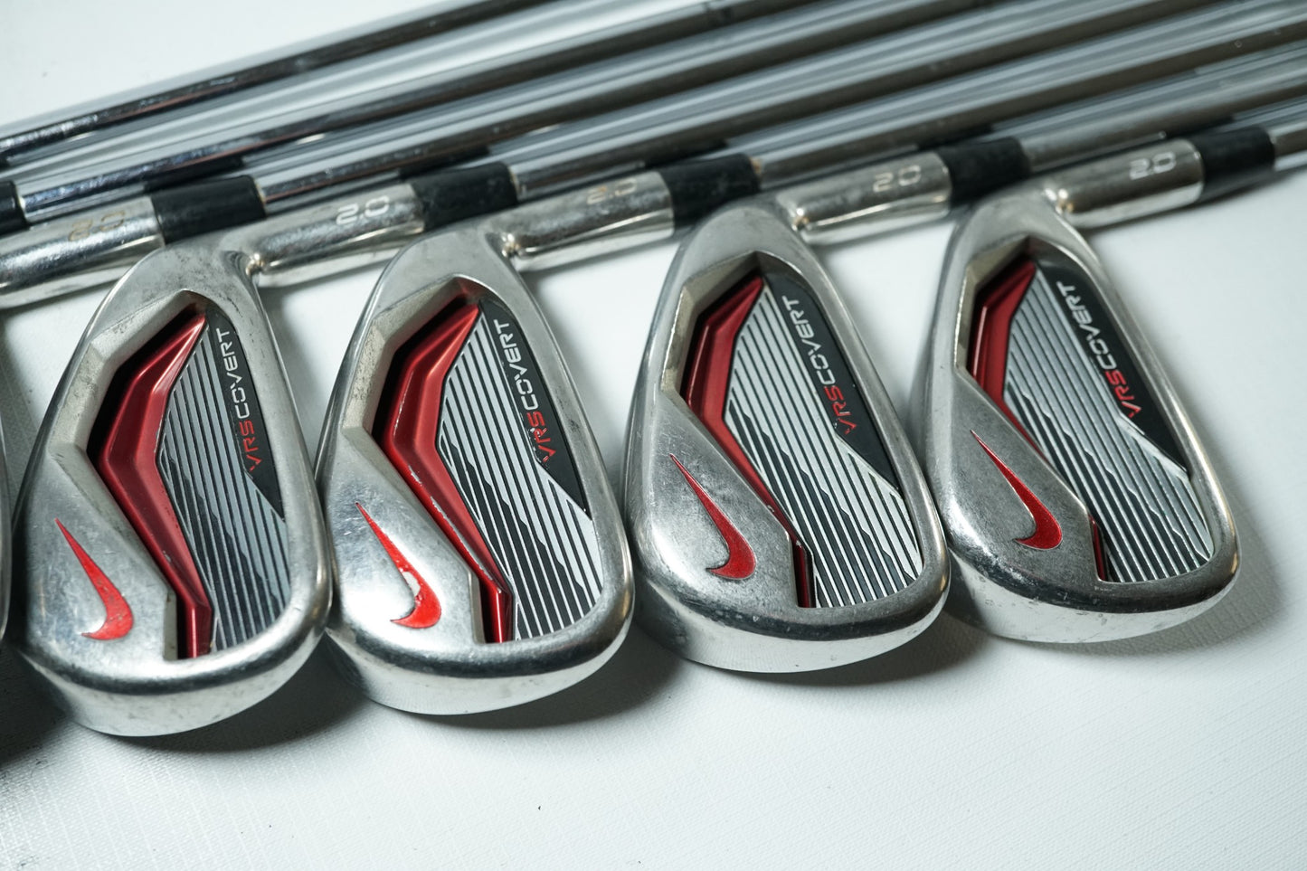 Nike VRS Covert 2.0 Irons / 4-PW / Stiff Flex Steel Shafts