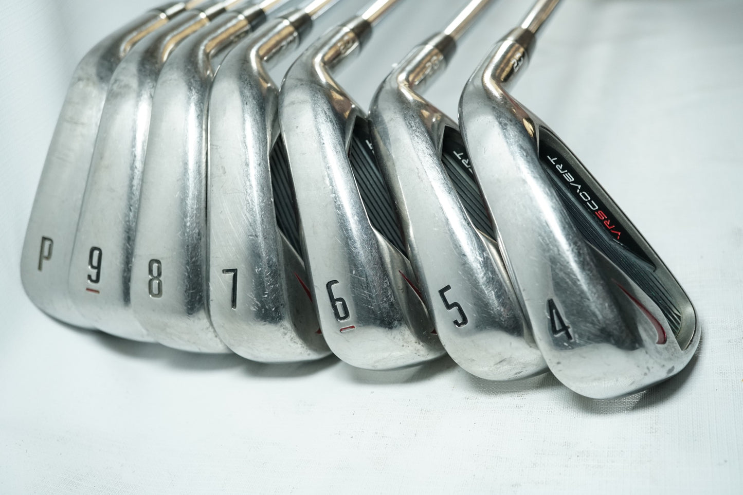 Nike VRS Covert 2.0 Irons / 4-PW / Stiff Flex Steel Shafts